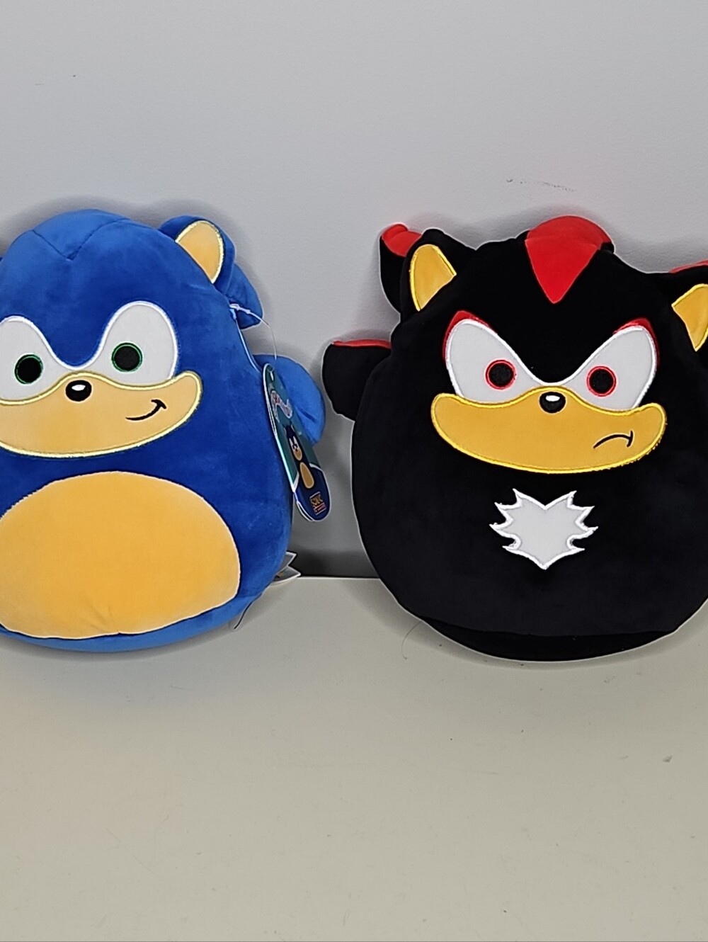 Squishmallow Sonic The Hedgehog Shadow 8" Kellytoy Jazwares Plush Set Sega New